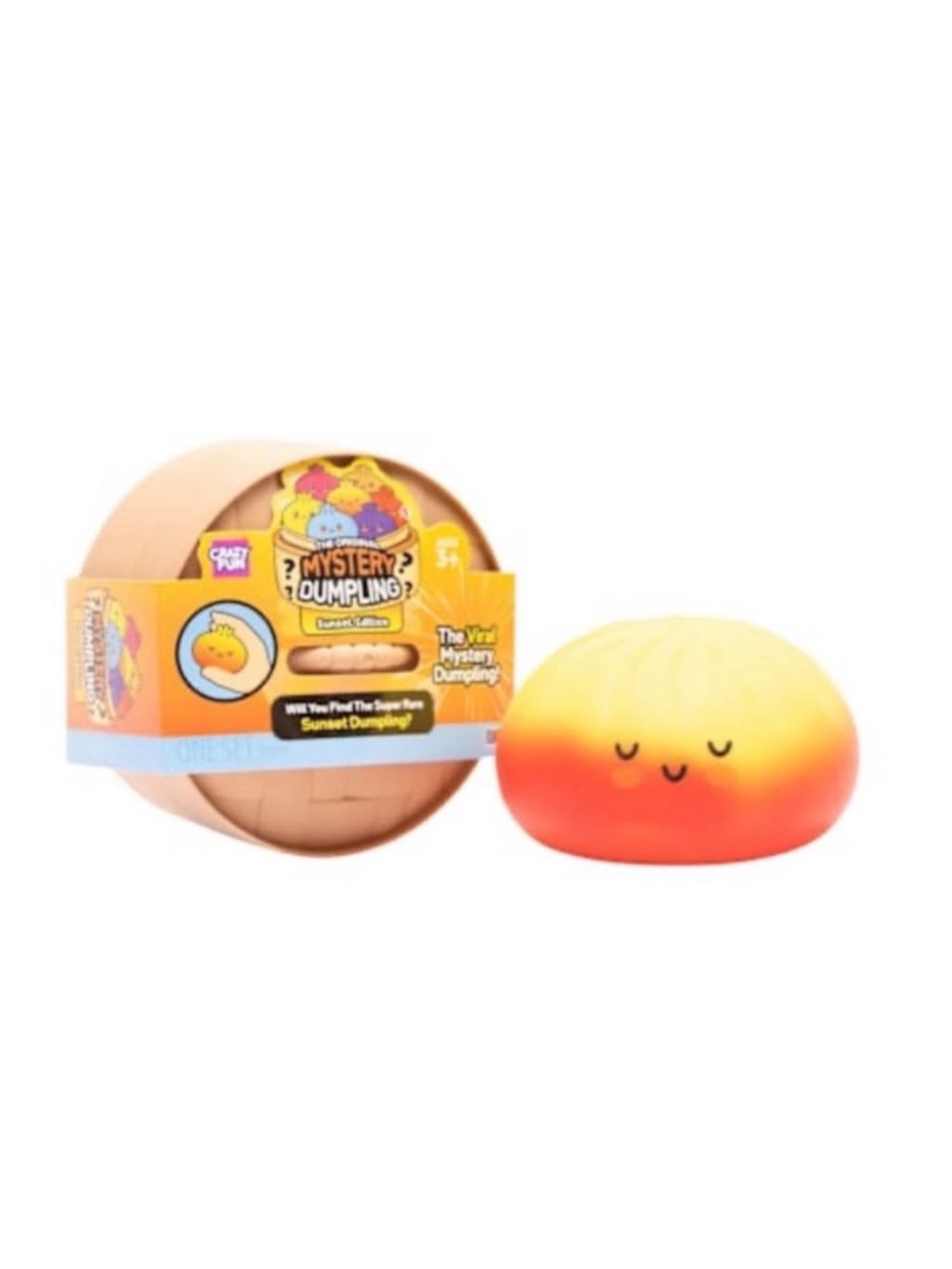 Sunset Squishy Plush - Yellow & Orange